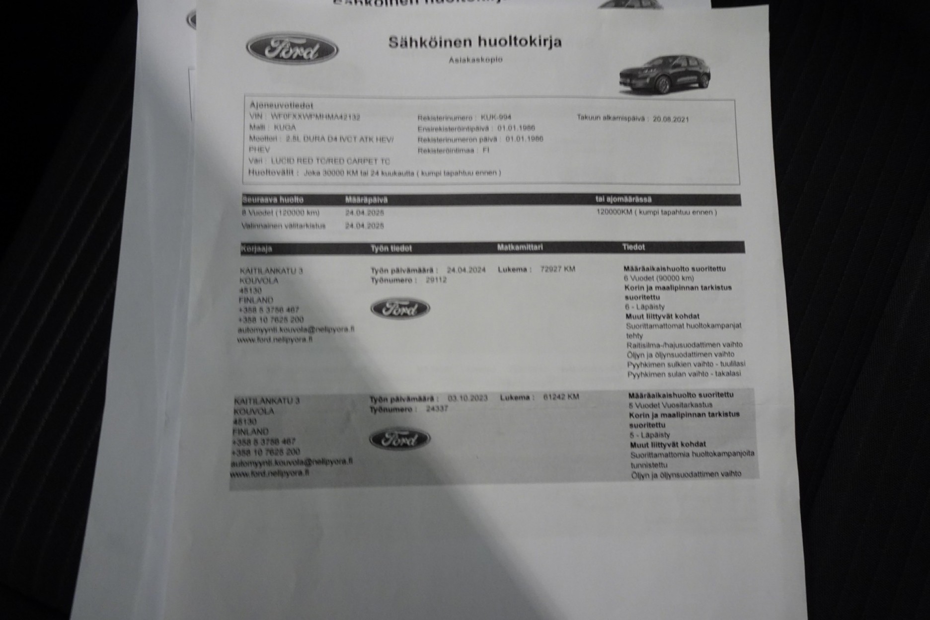 FORD Kuga